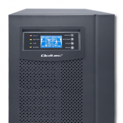 UPS QOLTEC On-line 10KVA 8kW LCD USB