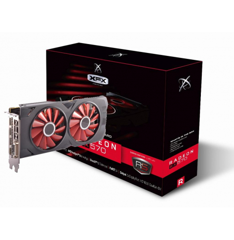 Karta graficzna XFX AMD Radeon RX 570 8GB RS GDDR5 3xDP/HDMI/DVI