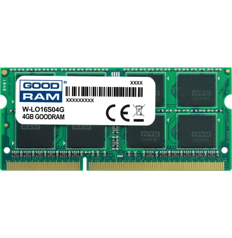 Pamięć SODIMM Goodram Lenovo DDR3 SODIMM 4GB 1600MHz CL11