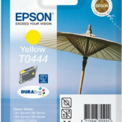 Tusz Epson C13T04444010_exp. 4.2017 T0444 yellow Stylus C64/66/66 photo Edition/84/84N/84WiFi/86,CX3...