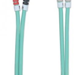 Kabel Światłowód Intellinet LC-SC duplex 10m 50/125 OM3 wielomodowy płaszcz 3mm