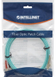 Kabel Światłowód Intellinet LC-SC duplex 10m 50/125 OM3 wielomodowy płaszcz 3mm