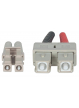 Kabel Światłowód Intellinet LC-SC duplex 10m 50/125 OM3 wielomodowy płaszcz 3mm