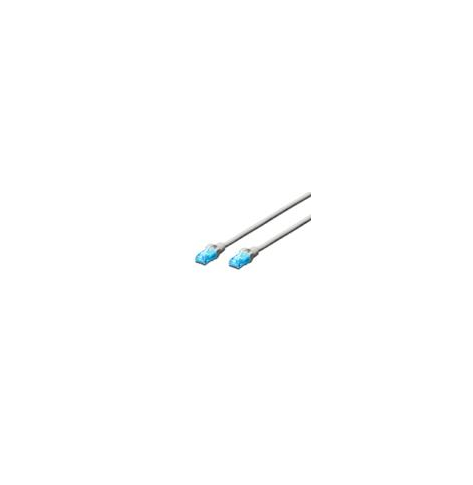 Kabel DIGITUS DK-1612-0025 patch cord UTP CAT.6 szary 0,025m 15 LGW