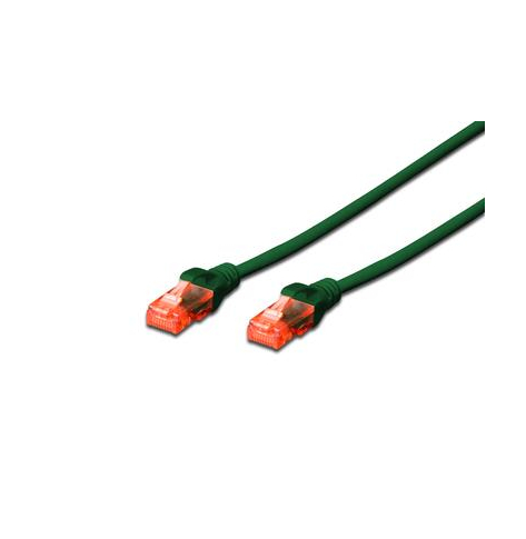 DIGITUS DK-1612-050/G Kabel Digitus patch cord UTP, CAT.6, zielony, 5,0m, 15 LGW