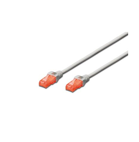 DIGITUS DK-1612-070 Kabel Digitus patch cord UTP, CAT.6, szary, 7,0m, 15 LGW