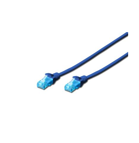 DIGITUS DK-1512-070/B Kabel Digitus patch cord UTP, CAT.5E, niebieski, 7,0 m, 15 LGW