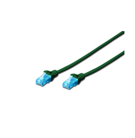 DIGITUS DK-1512-070/G Kabel Digitus patch cord UTP, CAT.5E, zielony, 7 0 m, 15 LGW