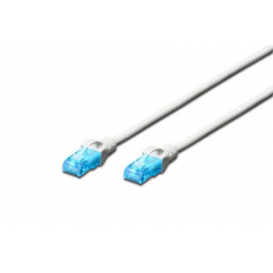 DIGITUS Kabel krosowy (patch cord) RJ45-RJ45 kat.5e U/UTP AWG 26/7 PVC 7m biały 1szt