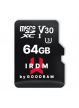 Karta Pamięci GOODRAM  IRDM Micro SDXC 64GB UHS-I U3 V30 + adapter