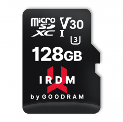 Karta Pamięci GOODRAM IRDM Micro SDXC 128GB UHS-I U3 V30 + adapter