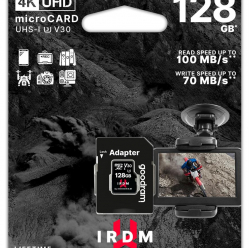 Karta Pamięci GOODRAM IRDM Micro SDXC 128GB UHS-I U3 V30 + adapter