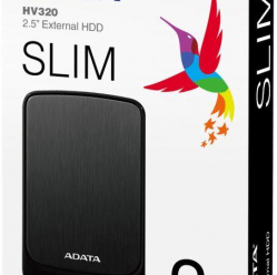 Dysk zewnętrzny ADATA external HDD HV320 2TB 2,5 USB 3.1 black