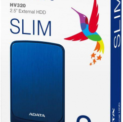 Dysk zewnętrzny ADATA HDD HV320 2TB 2,5 USB 3.1 - blue