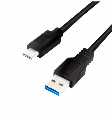 Kabel LOGILINK CU0166 LOGILINK - Kabel USB 3.2 Gen1x1, męski USB-A na męski USB-C, czarny, 0,15 m