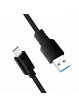 Kabel LOGILINK CU0166 LOGILINK - Kabel USB 3.2 Gen1x1, męski USB-A na męski USB-C, czarny, 0,15 m