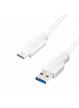 Kabel LOGILINK CU0176 LOGILINK - Kabel USB 3.2 Gen1x1, męski USB-A na męski USB-C, biały, 2m