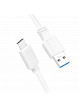 LOGILINK CU0176 LOGILINK - Kabel USB 3.2 Gen1x1, męski USB-A na męski USB-C, biały, 2m
