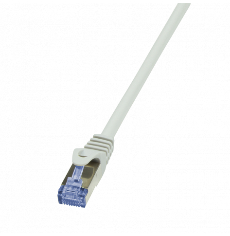 Kabel LOGILINK CQ4012S LOGILINK - Patchcord kat.6A/7, 600MHz S/FTP PIMF PrimeLine szary 0,25m