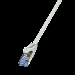 LOGILINK CQ4022S LOGILINK - Patchcord kat.6A/7, 600MHz S/FTP PIMF PrimeLine biały 0,50m