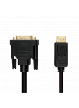 LOGILINK CV0130 LOGILINK - Kabel DisplayPort 1.2 do DVI, czarny, 1m