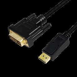 LOGILINK CV0133 LOGILINK - Kabel DisplayPort 1.2 do DVI, czarny, 3m
