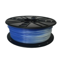 Filament GEMBIRD 3DP-ABS1.75-01-BW ABS niebiesko-biały 1,75mm 1kg