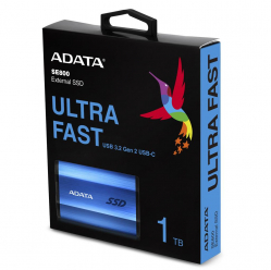 Dysk zewnętrzny ADATA SE800 1TGB niebieski