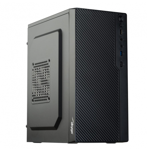 Obudowa  AKYGA Micro ATX Case AK36BK 1x USB 3.0 black w/o PSU