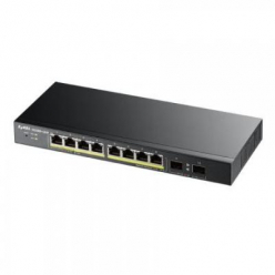 Switch Smart Zyxel GS1900-10HP 8-portów 10/100/1000 (PoE+) 2 porty Gigabit SFP