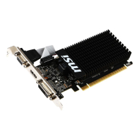 Karta graficzna MSI GeForce GT 710 1GB DDR3 64Bit HDMI DVI D-Sub