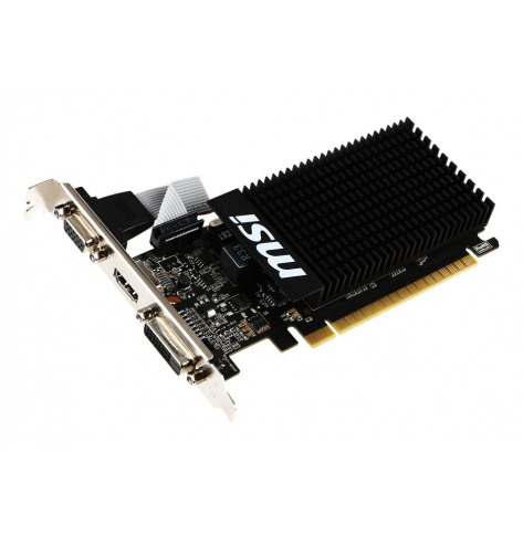 Karta graficzna MSI GeForce GT 710 1GB DDR3 64Bit HDMI DVI D-Sub