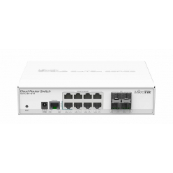 Switch MikroTik CRS112-8G-4S-IN L5 8-portów Gig LAN 4 porty SFP PoE