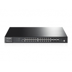 Switch wieżowy zarządzalny TP-Link T2700G-28TQ 28-portów - 24 porty 10/100/1000 4 zestawy Gigabit SFP 2 porty 10 Gigabit SFP+