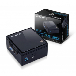 Komputer Mini-PC Mini PC Gigabyte BRIX GB-BACE-3160, J3160 2.24 GHz, DDR3L-1600, HDMI, USB 3.0, microSD