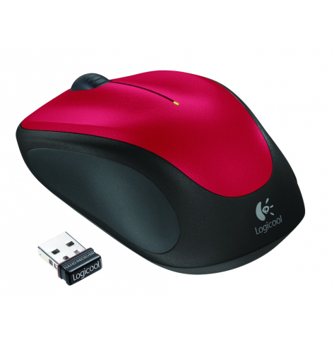 Mysz bezprzewodowa Logitech M235 czerwona