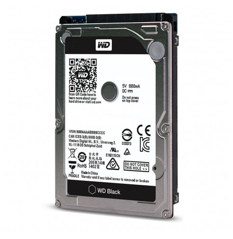 Dysk  WD Black 2.5'' 500GB SATA/600 7200RPM 32MB cache