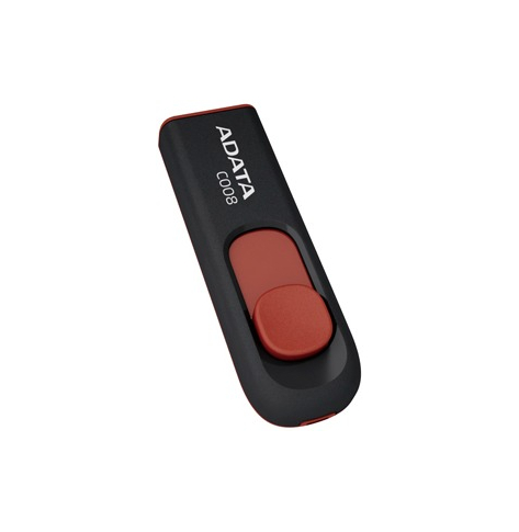 Pamięć USB Adata  C008 32GB  2.0 Czarny Czerwony