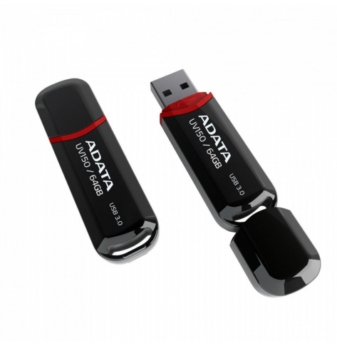 Pamięć USB Adata  UV150 64 GB  3.0 Czarny