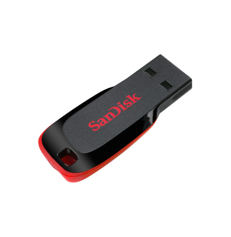 Pamięć USB     Sandisk  Cruzer BLADE 16GB  2.0 zapis 7 MB/s odczyt 18 MB/s