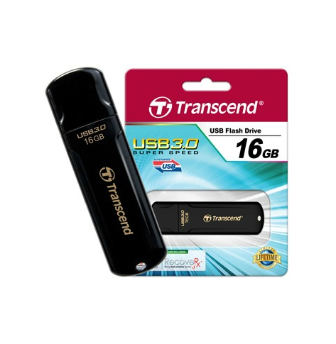 Pamięć USB Transcend  16GB Jetflash 700  3.0 Transfer do 70MB/s   RecoveRx
