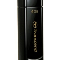 Pamięć USB Transcend  Jetflash 350 4GB Czarny
