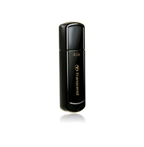 Pamięć USB Transcend  Jetflash 350 4GB Czarny