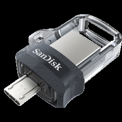 Pamięć USB    SanDisk ULTRA DUAL DRIVE m3.0  256GB 150MB/s