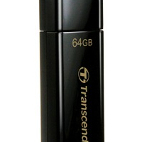 Pamięć USB Transcend  Jetflash 350 64GB Czarny