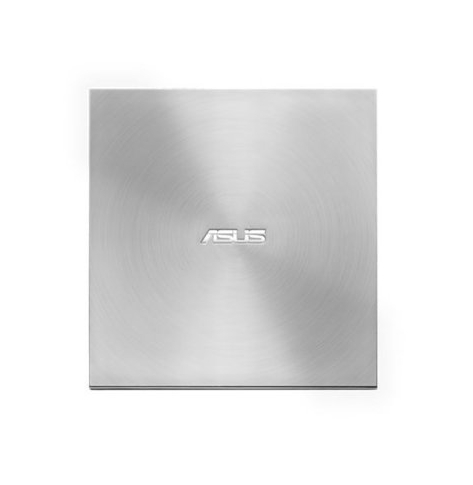 Nagrywarka zewnętrzna Asus SDRW-08U9M-U, USB Type-C/Type-A, Ultra-Slim, Srebna