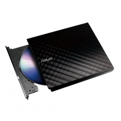 Napęd Asus DVD-/+RW 8x  (czarny panel), zewnętrzny, USB 2.0, Retail