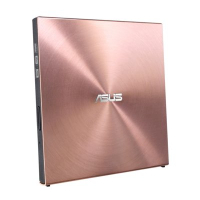 Napęd Asus DVD -/+RW ASUS, 24x, Różowy
