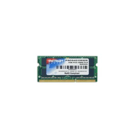 Pamięć Patriot 4GB 1333MHz DDR3 CL9 SODIMM