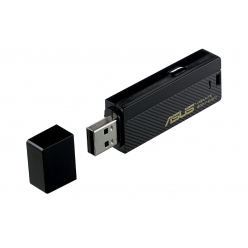 Karta sieciowa  Asus USB-N13 Wireless 802.11n 300Mbit  USB 2.0  Ezlink  WPS button